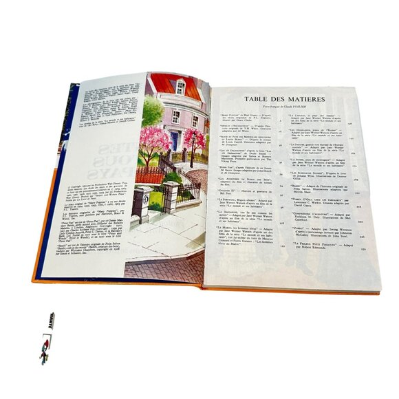 Le Monde Enchante de Walt Disney Nature & Contes Book Lot 2 Francais - Picture 6 of 14